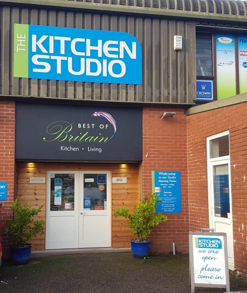 The Kitchen Studio Of Devons showroom in Exmouth